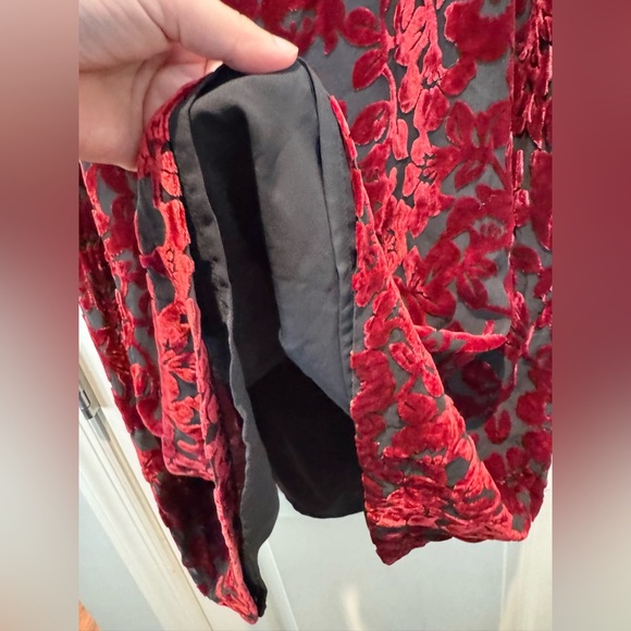 Valentine’s Day Vintage Laura Ashley Velvet Top & Skirt Size 8-10 - Picture 11 of 14